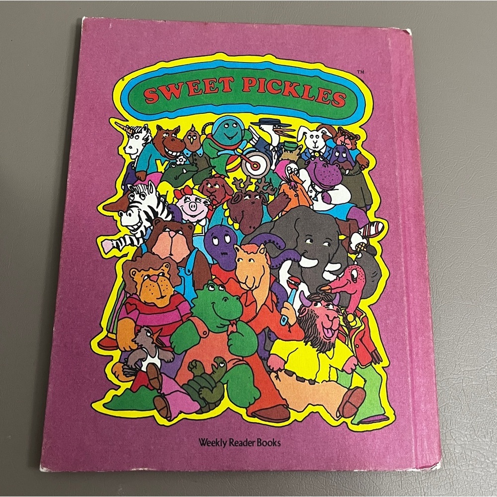 Sweet Pickle Series Happy Birthday Unicorn Book Vintage 1970s rare - Picture 6 of 7